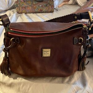 Brown Leather Dooney & Bourke Bag
